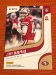 2018 Panini Contenders MVP Contenders #18 Jimmy Garoppolo