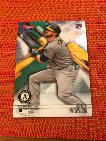 2018 Bowman's Best Rookie Dustin Fowler #23 Oakland Athletics