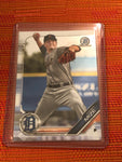 Bowman 2019 Chrome Base of Detroit Tigers Casey Mize