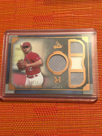 2019 Topps Museum Collection COPPER Primary Pieces Quad Relic PAUL DeJONG 16/75