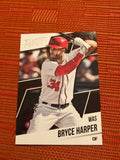 2018 Panini Chronicles Prestige #13 Bryce Harper Washington Nationals Card