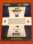 2018 Contenders ROUND NUMBERS # 1 Saquon Barkley Sony Michael