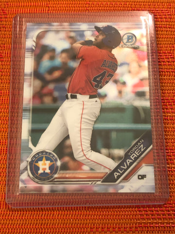 2019 Bowman BPC-123 Yordan Alvarez - Houston Astros (Chrome)