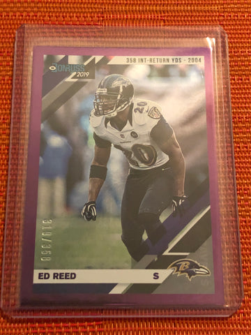 2019 Donruss Stat line #32 Ed Reed /358