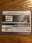 KYLE LAULETTA 2018 Panini Obsidian Electric Etch ORANGE #21/50 AUTO PATCH RC