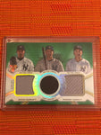 2018 Topps Triple Threads Gold Relic Patch Chapman Sanchez Tanaka Yankees /18