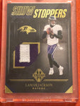 Lamar Jackson 2019 Panini Majestic Show Stoppers Patch, #SM-4 Ravens 13/25