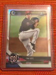 2018 Bowman Chrome Draft #BDC12 Tim Cate  ( Refractor)- NM-MT