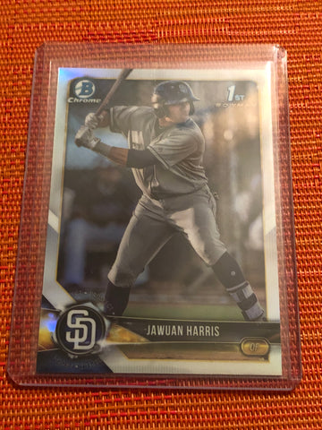 2018 Bowman Chrome Draft Refractors #BDC85 Jawuan Harris