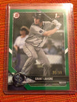 2018 Bowman Draft Baseball - Green Parallel #d /99 - GRANT LAVIGNE - Rockies