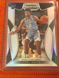 2019-20 Panini Prizm Collegiate Draft Picks COBY WHITE RC Silver Prizm Chicago Bulls