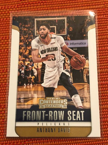 2018-19 Panini Contenders Front Row Seat Retail Insert #17 Anthony Davis