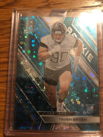 2018 Panini Spectra Taven Bryan RC Rookie #53/75 SSP Jacksonville Jaguars