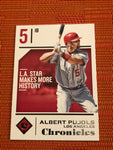 2018 Panini Chronicles #51 Albert Pujols