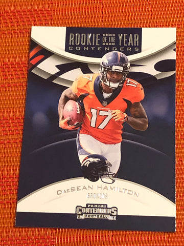 2018 Contenders Football Rookie of the Year #RYA-DSH DaeSean Hamilton