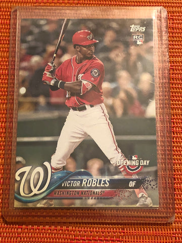 Victor Robles 2018 Topps Opening Day #127 RC Nationals