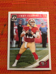 2018 Donruss Optic #86 Jimmy Garoppolo - NM-MT