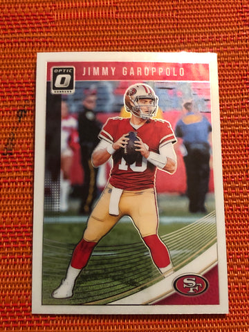 2018 Donruss Optic #86 Jimmy Garoppolo - NM-MT