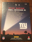2018 Panini Playoff Star Gazing #1 Odell Beckham Jr. - New York Giantsp
