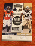 2018 Panini Contenders Bradley Chubb / Marcus Davenport Round Numbers Round 1