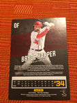 2018 Panini Chronicles Prestige #13 Bryce Harper Washington Nationals Card