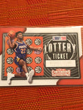 2018-19 Panini Contenders Basketball Game Tick. Red