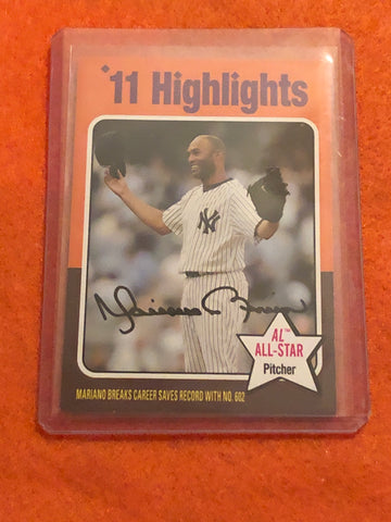 2019 Topps Archives 1975 Topps Highlights #317 Mariano Rivera