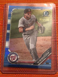 2019 Bowman Chrome Prospects Blue Refractor/150 #BCP-98 Carter Kieboom Rookie