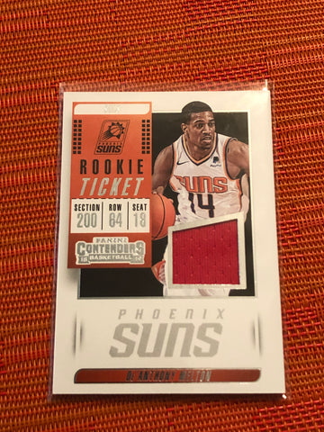 2018-19 Panini Contenders De'Anthony Melton Rookie Tick. Relic Phoenix Suns