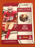2018 Contenders Rookie of the Year  #15  DANTE PETTIS   49ERS