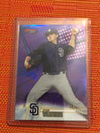 2018 Bowman's Best Top Prospects Purple Refractor #TP-23 Ryan Weathers Card /250