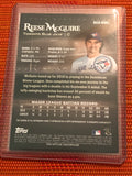 2019 TOPPS STADIUM CLUB REESE MCGUIRE *ROOKIE AUTO* TORONTO BLUE JAYS