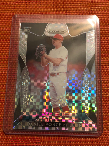 2019 Prizm Power Plaid #44 Daniel Ponce de Leon /75