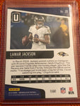 LAMAR JACKSON Baltimore Ravens 2019 Panini Unparalleled Football #39 Flight