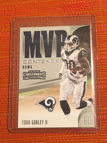 2018 Contenders MVP  #22  TODD GURLEY II   RAMS