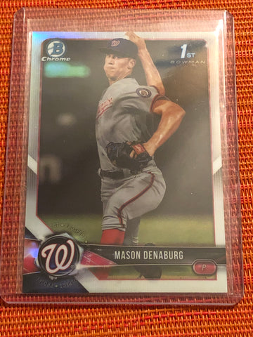 2018 Bowman Chrome Draft #BDC164 Mason Denaburg