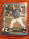 2018 Bowman Draft Purple ADRIAN MOREJON San Diego PADRES #BD-18, /499