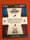 2018 Contenders Round Numbers Kerryon Johnson Derrius Guice