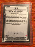 2019 Bowman Scouts Top 100 Chrome Atomic Refractor/150 #BTP-23 Nick Madrigal