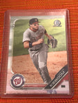 Bowman 2019 Chrome base of Washington Nationals Carter Kieboom