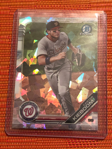 2019 Bowman Chrome Prospects Atomic Refractors #BCP98 Carter Kieboom