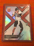 MASON RUDOLPH 2018 Elite Draft Picks Refractor RC #111 Pittsburgh Steelers OSU.