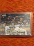 2019 Topps Stadium Club TREVOR RICHARDS Base ON-CARD AUTO Marlins RC Autograph