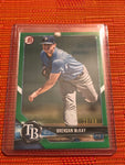 2018 Bowman Draft Brendan McKay Green Parallel Prospect Card /99 sp