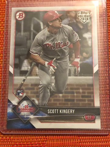 2018 Topps Bowman Holiday Base #TH-SK Scott Kingery