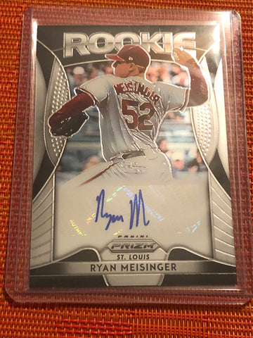 2019 Prizm Silver Prizm Autograph Ryan Meisinger Auto