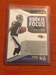2019 Panini Unparalleled Football Rookie Focus #RF-MB Marquise Brown