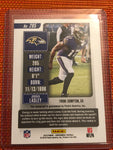 Jordan Lasley 2018 Panini Contenders Rookie Tick. Variation Auto Ravens