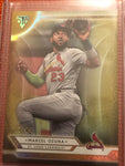 2018 Topps Triple Threads Amber #48 Marcell Ozuna /199