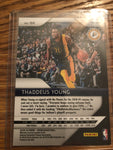 2018-19 Panini Prizm Prizms Hyper #154 Thaddeus Young